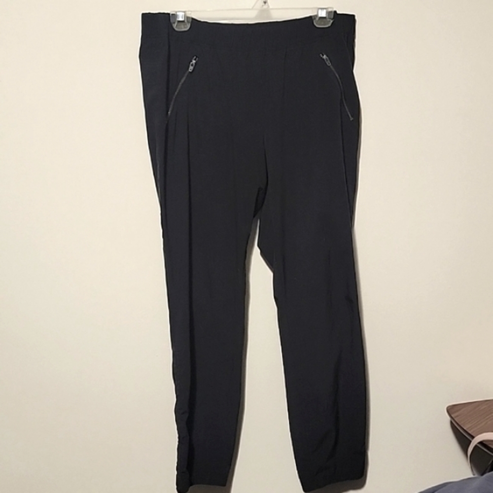 Athleta black athleisure pants, size 12